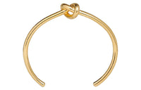 CELINE Knot Extra thin Bracelet In Brass With Gold Finish