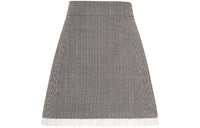 MIU MIU Casual Long Skirts Women's Gray