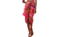 HERMES Casual Long Skirts Women's Rose Pink