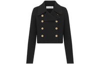DIOR SS23 Cropped Coats Women's Black
