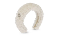 MIU MIU Logo plaque Shearling Headband