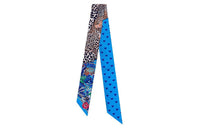 HERMES Silk Scarves Women's Blue