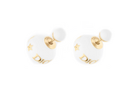 DIOR Earrings Women's White