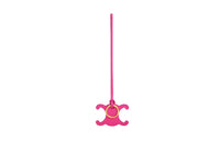 CELINE Triomphe Smooth Calf Leather Keychain Charm Bag Merchandise Women's Pink