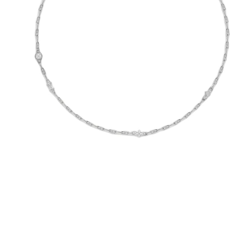 LOUIS VUITTON Metal Necklaces Men's Silver