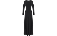 SAINT LAURENT Long-Sleeved Dresses Women's Black