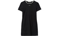 MIU MIU Short Sleeved Dress Women's Black