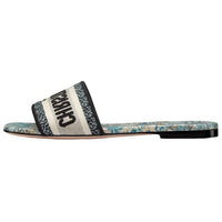 DIOR Dway Stylish Sandals Women's Blue Black