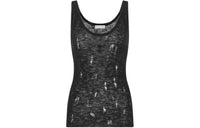 DIOR Tank Tops Women's Black