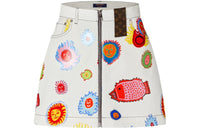 LOUIS VUITTON Casual Short Skirts Women's White