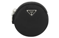 PRADA Nylon Necklace Pouch Shoulder Bag Unisex Black