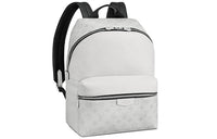 LOUIS VUITTON Discovery Backpack Monogram Antarctica Taiga Pm White