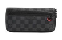 LOUIS VUITTON Canvas Wallet Men's Gray