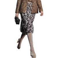 CHANEL 24 New Fall And Winter Arrivals Casual Long Skirts Women's Black