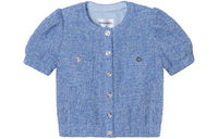 CHANEL 24 Spring Summer New Arrivals Jackets & Coats Women's Blue