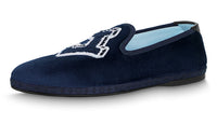 LOUIS VUITTON Loafers Men's Navy Blue