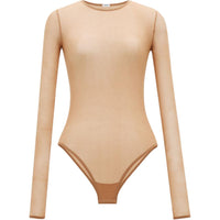 SAINT LAURENT Bodysuits Women's Caramel