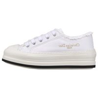 DIOR DIORIVIERA Low Top Skateboard Shoes Women's White