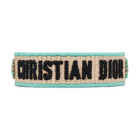 DIOR Metal Bracelets Women's Gold/Sapphire Blue
