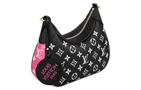 LOUIS VUITTON Bagatelle Black White