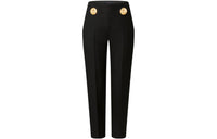 LOUIS VUITTON Oversized Anchor Button Dressy Pants