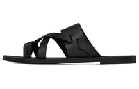 SAINT LAURENT Slide Slippers Women's Black