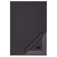 DIOR Mulberry Silk Cashmere Virgin Wool Wool Blend Knit Scarves Women's Coal Gray