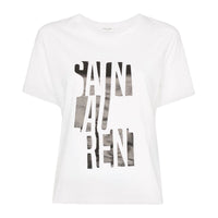 SAINT LAURENT T-Shirts Women's White