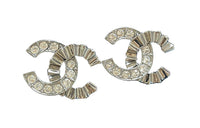 CHANEL Earrings Women's Silver