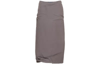 PRADA SS23 Casual Long Skirt Women's Gray