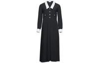 CELINE Long-Sleeved Dresses Women's Black
