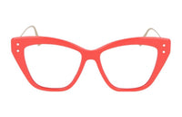 DIOR Acetate Irregular Shape Eyeglass Frames Women's Gold
