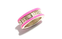 CHANEL Metal Rings Women's Pink