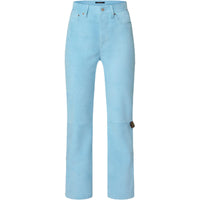 LOUIS VUITTON Suede Workwear Pants