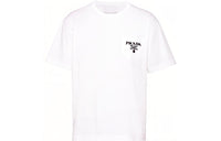 PRADA Chenille Logo Patch T shirt