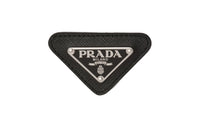 PRADA Saffiano Leather Trim Brooches Unisex