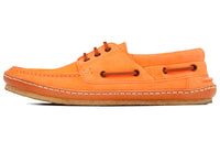 SAINT LAURENT Ashe Round Toe Boat Shoes