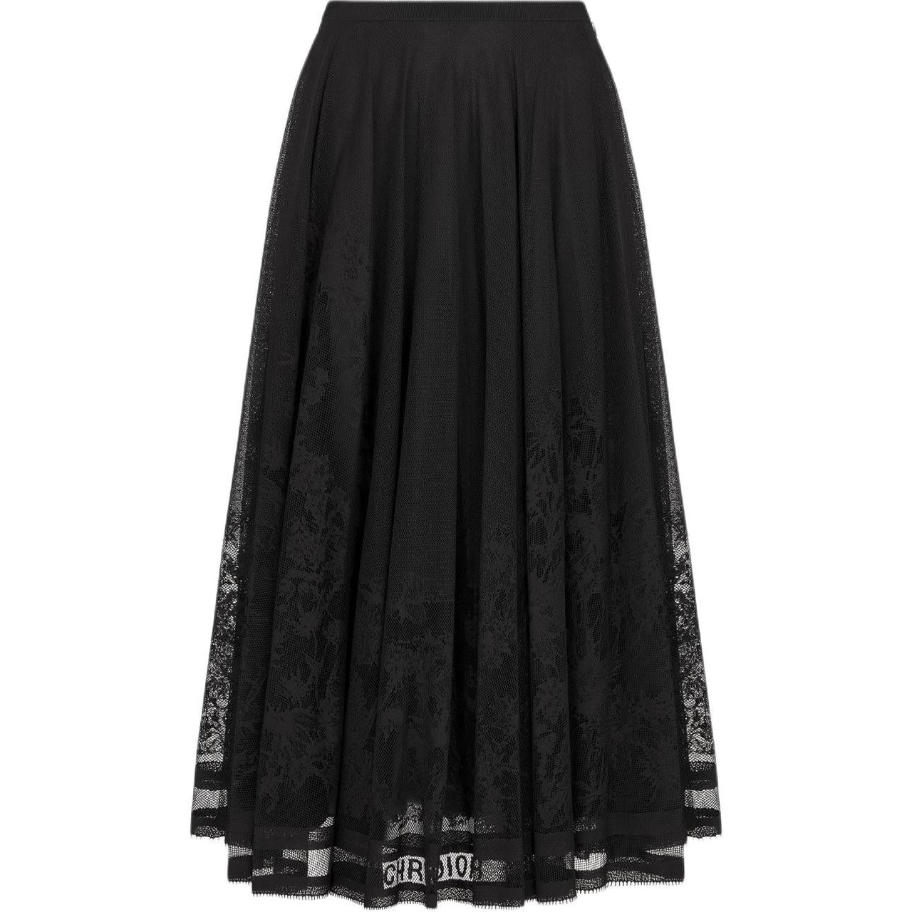 DIOR FW24 Casual Long Skirts Women's Black