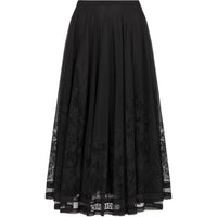 DIOR FW24 Casual Long Skirts Women's Black
