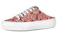 LOUIS VUITTON Crafty Stellar Mules 'Red White' Women's