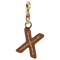 MIU MIU Leather Pendants Women's Brown
