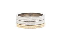 SAINT LAURENT Brass Rings Men's White