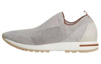 Loro Piana Low Top Casual Shoes Men's Gray