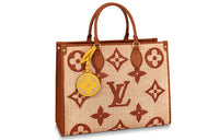 LOUIS VUITTON Onthego Mm Tan