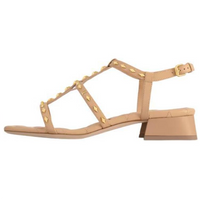 LOUIS VUITTON Céleste Strap Sandals 3cm Women's Beige