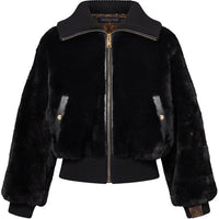 LOUIS VUITTON Mink Bomber Jacket
