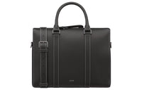 DIOR Lingot Grained Calfskin Portable One Shoulder Crossbody Briefcase Regular Men's Black