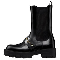 DIOR D-Quest Short Chelsea Boots Women's Black