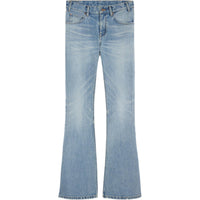 CELINE Marco Jeans In Steel Blue Wash Denim