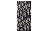 DIOR Fabric Wallet Women's Denim Blue
